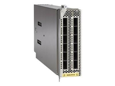 Quality Cisco NIB N5696-M12Q Module Cisco Nexus LEM - Expansion module - 40Gb Ethernet / FCoE QSFP+ x 12 - for Nexus 5696Q for sale