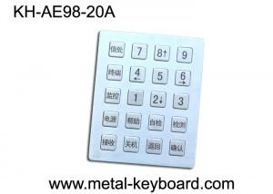 Wholesale 20 Keys Vandal - Proof Industrial Metal Keyboard USB or PS2 Interface from china suppliers