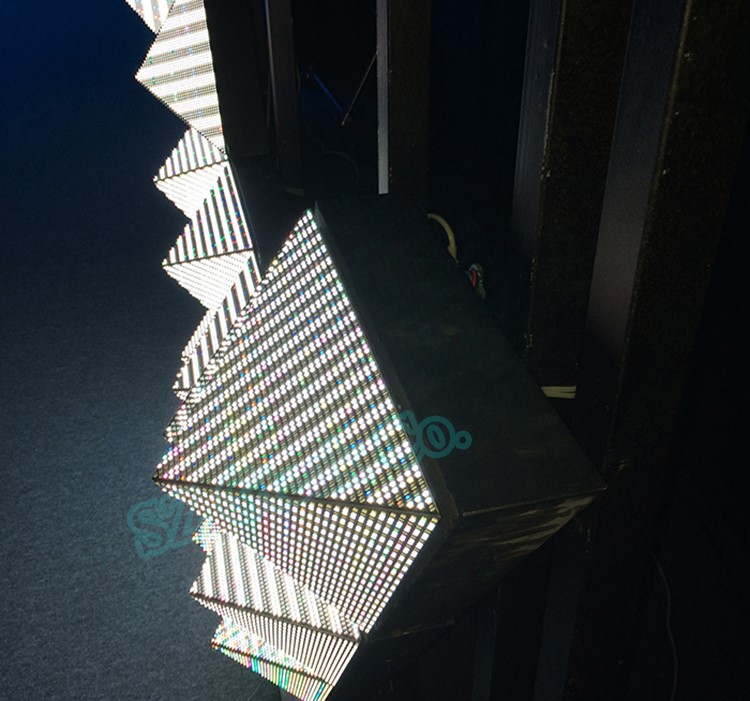 Customize matrix control Lighting Display Led Dj Table video booth for pub, party