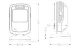 Hand Free Qr Code Reader Device Retail Store Wireless Qr Code Scanner