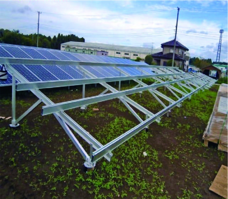 Ground Terrace Solar Panel Mounting Bracket Simple construction solar mounting system