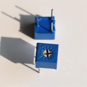 China Industrial Single Turn Precision Potentiometer Top Adjustment Square Shape on sale