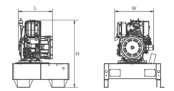 Alternator Efficiency Over 92% Kohler DC Generator Sets