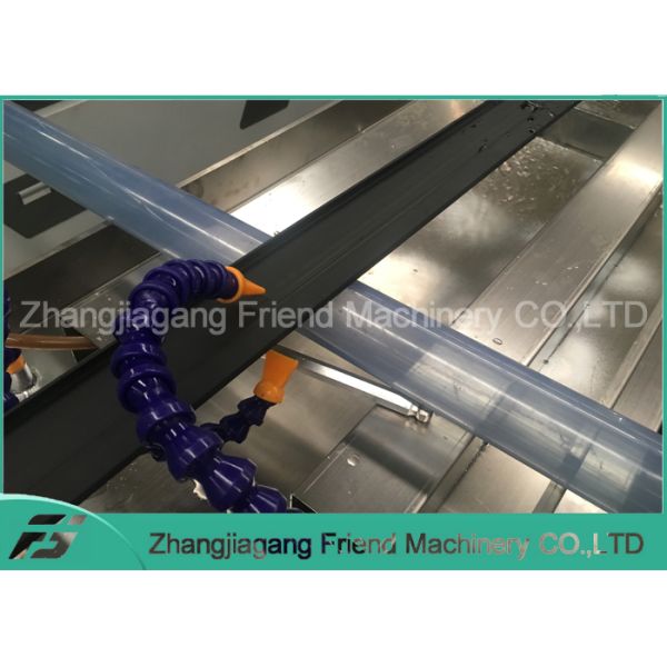 High Speed Plastic Hard WPC Profile Extrusion Line 250mm Product Width