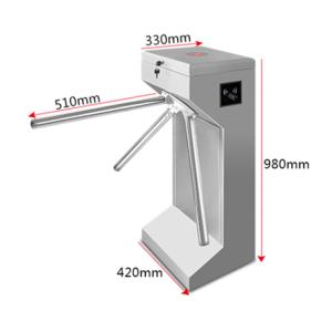 China 30p/M Vertical Tripod Turnstile Gate Entrance For Pedestrian Management on sale
