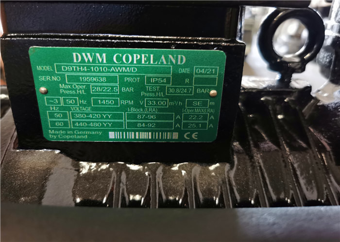 Double Stage Reciprocating Semi Hermetic Compressor D9TH4-1010-AWM/D