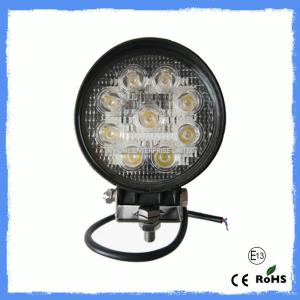 China Outside Camping 27W LED Off Road Light Portable Led Work Lights 10-30 Volt on sale