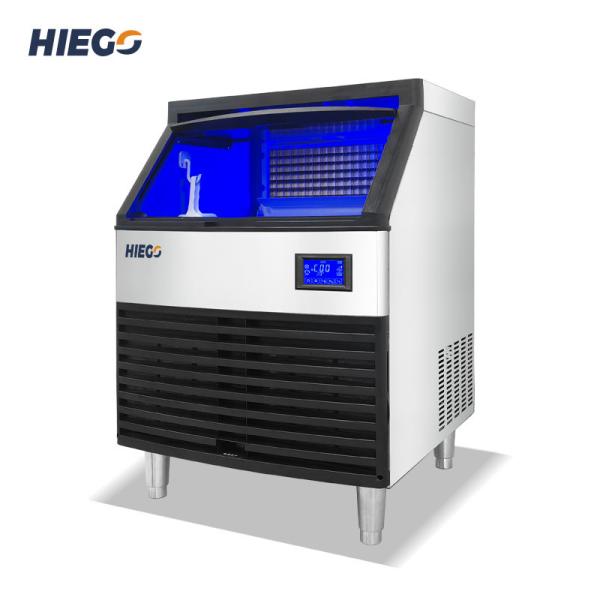 Quality 120kg Automatic Ice Machine 22mm Countertop Ice Cube Maker R404 for sale