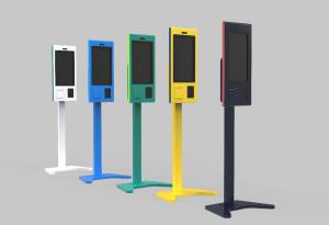 Wholesale ODM Self Ordering Payment Kiosk Ticket Vending Machine Touch Screen Kiosk With Printer from china suppliers