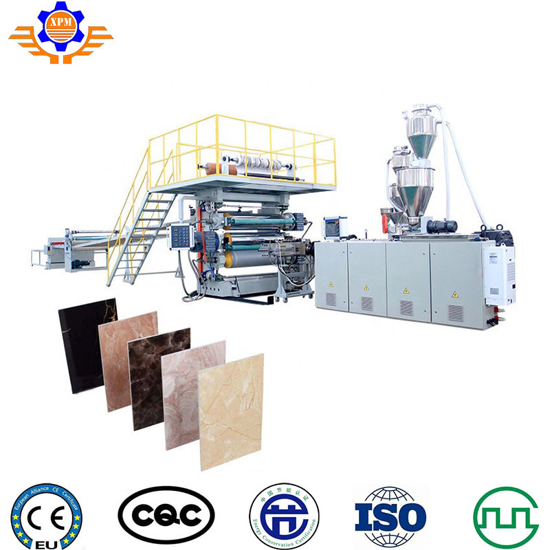 Pvc Extruder Machine Artificial Marble Stone Extruding Machine Profile Automatic