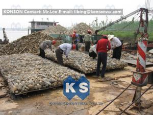 Wholesale Double Twisted Hexagonal Gabion Mesh Hot Dip Galvanized Wire Reinforced Structure from china suppliers