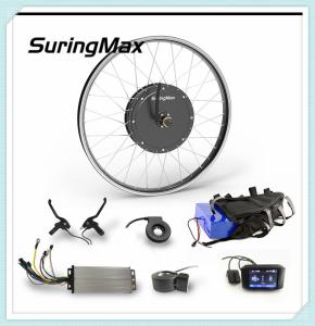 Wholesale 72v5000w most powerful mounting electric bike hub motor conversion wheel kit from china suppliers