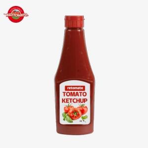 China Red Bottle Ketchup 600g Pure Natural Flavour For Burger And Sandwich Condiment on sale