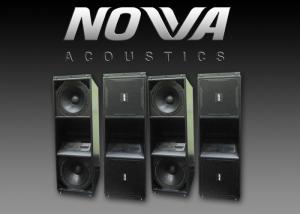 Wholesale Double 12&quot; Three Way Active Line Array Speakers For Live Performance , RoHS Standard from china suppliers