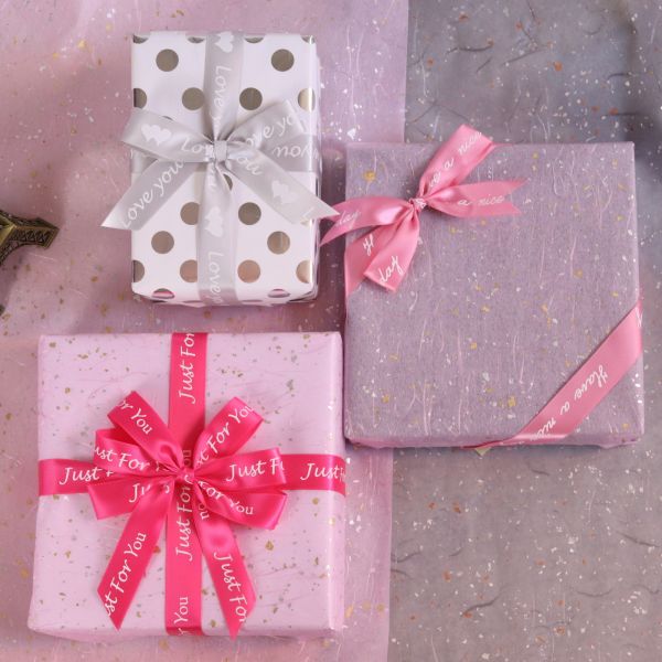 ISO9001 Elastic Gift Bows Customized Ribbon Bow With Elastic Loop