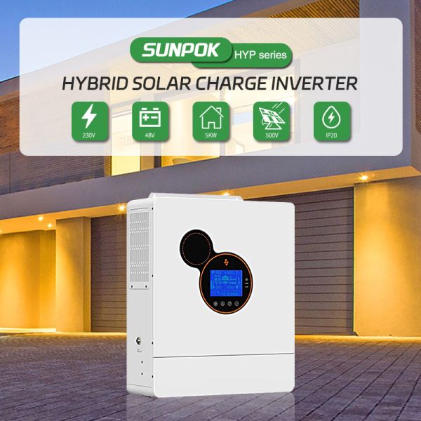 Sunpok Inverter Generator 3kw Pure Sine Wave Inverter 24v 48V Off Grid Solar Inverter With