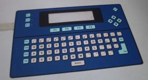 China Custom Thin Film PCB Membrane Keypad Switch Waterproof Key-embossing on sale