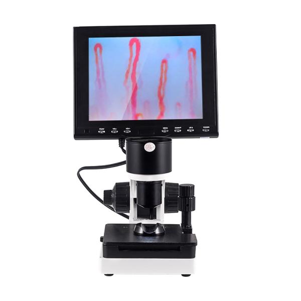 Quality Portable Led Display Nail Fold Capillaroscopy Microscope 400x Magnification for sale