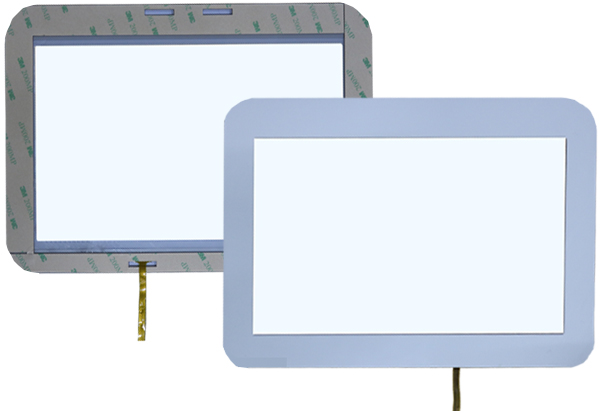 Transparent Four Wire Office Touch Screen 6 Inch , Capacitive Touch Pad