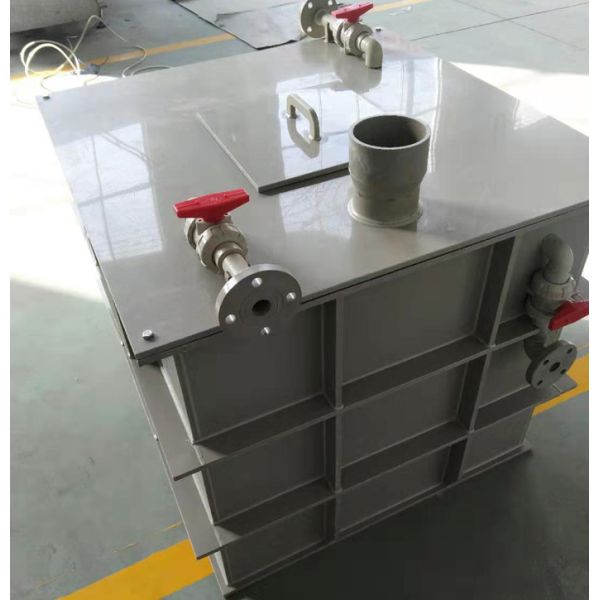 Recyclable 12mm PP Nickel Plating Tank For Storage And Mixing Of Chemicals