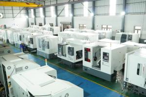 China Horizontal 3 Axis Mini Cnc Lathe Machine Cnc Turret Lathe With Grease Lubrication on sale
