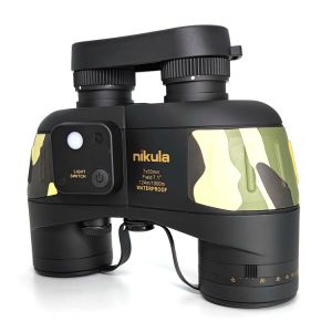 Camouflage Military Marine Binoculars 7x50mm With Compass