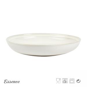 Wholesale 8.5 Inch Stoneware Soup Plate Custom Reactive Glaze For Cafe / Restaurant from china suppliers