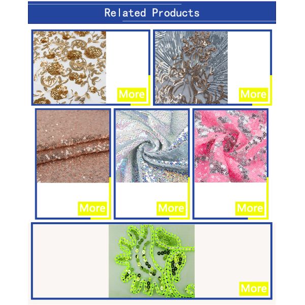 Wholesale Reversible Two Color Sequins Double Sided Two Tone Sequin Fabric