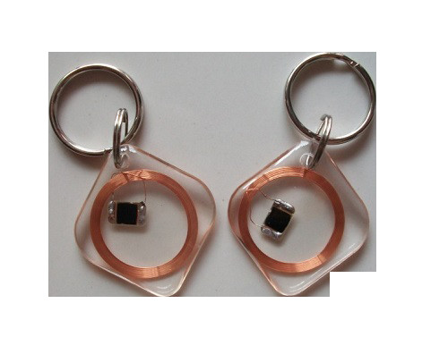 Custom Designed Embedded RFID Key Fob With ISO15693 ISO14443A Standard
