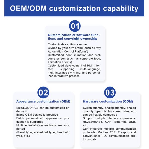 Coolmay 4.3 inch TK8037H HMI touch screen RS485 RS232 320*240 supports Modbus TCP for automation control system