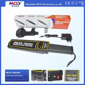 China High Sensitive Hand Held Security Body Scanner/Metal Detector Machine/Audio Alert LED Indicator on sale