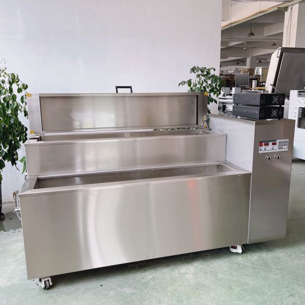 40Khz Ultrasonic Anilox Cleaning Machine with roller rotating wheel