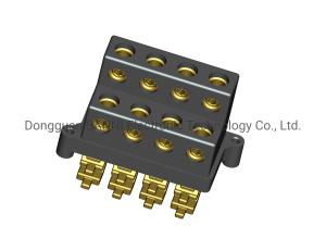 China Plastic PBT Barrier Terminal Block 3 Postions  2-22 Poles on sale