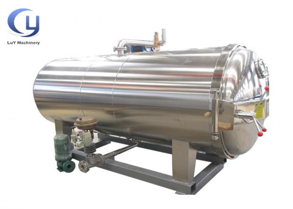 Quality Full Automatic Food Sterilization Equipment Electric Heating Or Using Steam Boiler for sale