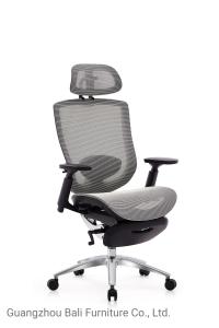 High End Middle Back Computer Chair Swivel With Lift Handrails