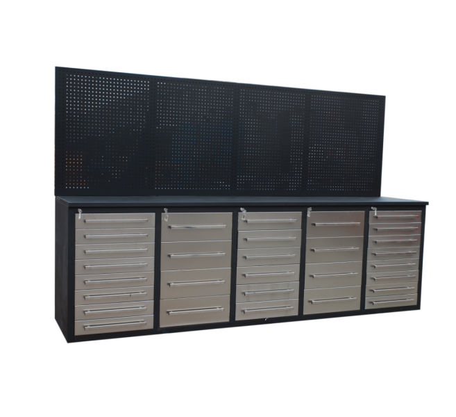 Efficiently Organize Your Tools with a Heavy Duty Empty Tool Chest and Hutch