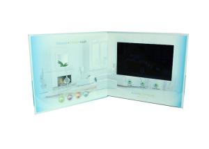 China Customized Printing Lcd Video Card , Promotional Lcd Invitation Card For Advertising on sale