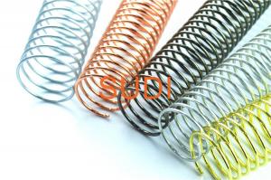 Dimension 32mm 1-1/4Inch Metal Spiral Binding Coils For Coil Book