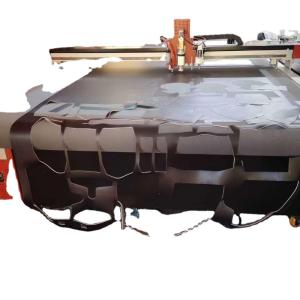 Blue Frame Silver Case GM3016DK5 CNC Digital Cutter for HD Projecting Fabric within 1