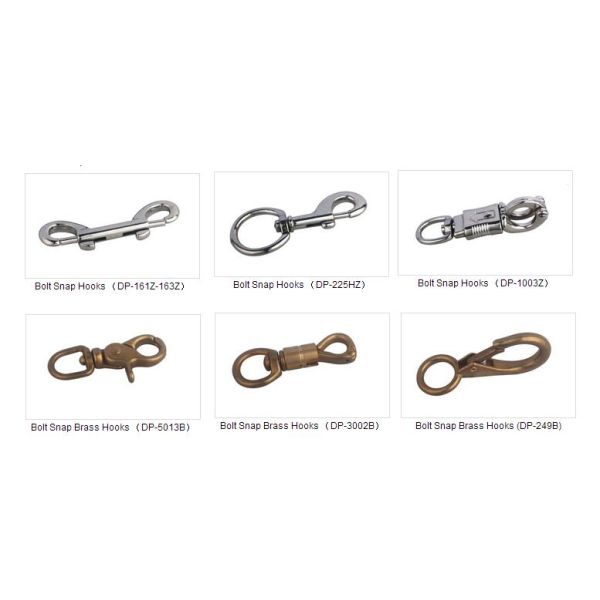 DP-1002Z 3/4'' 1'' Panic Snap Hook 32mm Nickel Plated Chrome Plated