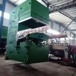 C Type Rubber Vulcanizing Press Machine Strip Type Tread Making