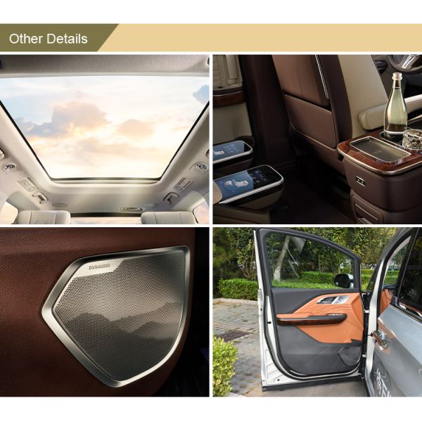 2024 L2 Aided Driving Petrol Car Hongqi HQ9 5-door 7-seat Max Speed 200km/h Gasoline Vehicles with Electric Rear Window