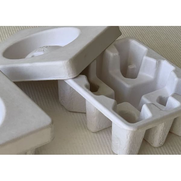 Bagasse Moulded Paper Pulp Packaging Dry Press Paper Pulp Storage Box