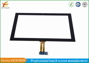 China Waterproof 23.6 Large Touch Screen Display Panel With Silk Print For Kiosk on sale