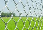 Galvanized Square Chain Link Fencing Mesh 0.5m-4m Free Samples Available