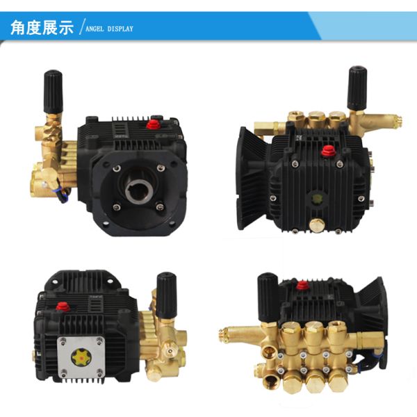 FLOWMONSTER KBM-F3 Triplex Plunger Road Washing Pump for washer 12-20LPM 60-180BAR with Pressure Switch