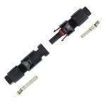 MC4 F/M Connector,10MM MC4 Connector Male Female,MC4 Double Connector T-Branch 2