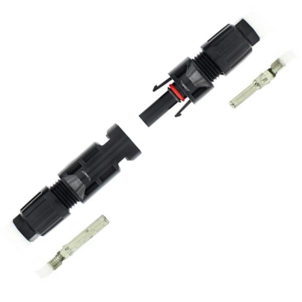 MC4 F/M Connector,10MM MC4 Connector Male Female,MC4 Double Connector T-Branch 2