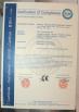 Xuzhou Yahong CNC Equipment Factory Certifications