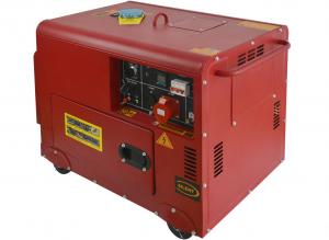 China 8500T 9500T Dual Fuel Quiet Generator Red 3kw Generator Silent on sale
